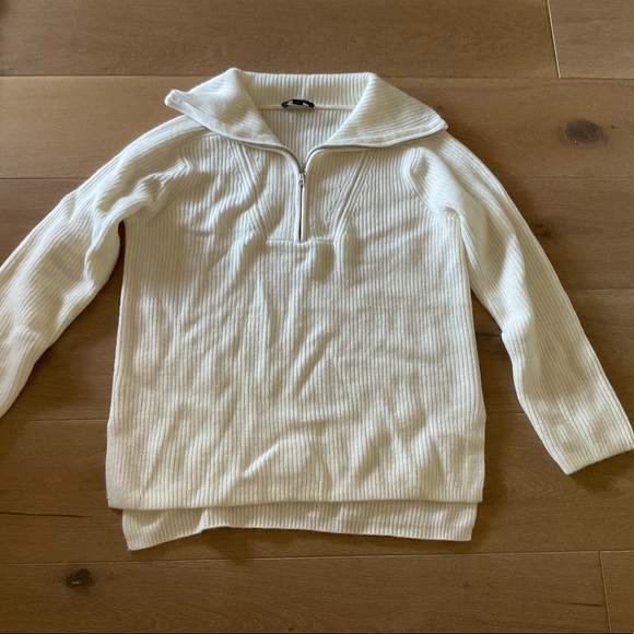 Ann Taylor knit half zip sweater size S - Picture 1 of 5